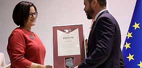 Dyrektor MOPS Biłgoraj Anna Dziadosz wyróżniona