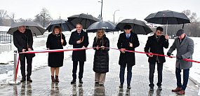 Uroczyste otwarcie nowych dróg w Osiedlu Nadstawna FOTO