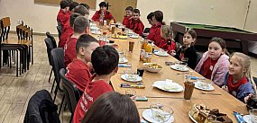 Strażacka wigilia w Teodorówce. Młodzi druhowie przy...