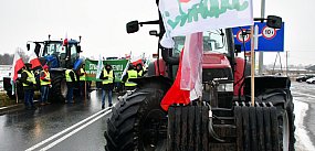 Rolnicy protestują, gm. Obsza mówi „Jesteśmy z Wami”