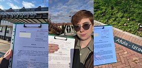 Jest komentarz autorki petycji. Chodzi o...