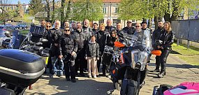 Ryk silników i modlitwa: Biłgorajscy motocykliści...