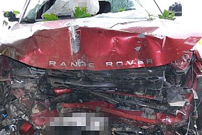 Pijana 40-latka rozbiła terenowe auto-56793