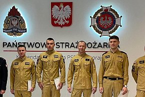 Wyróżnienia dla funkcjonariuszy KP PSP w Biłgoraju-58346