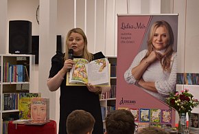 Spotkanie autorskie z Lidią Miś w Miejskiej Bibliotece Publicznej w Tarnogrodzie-58611