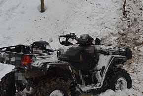 Śmiertelny wypadek na quadzie