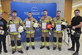 Historyczny wyczyn OSP Chmielek! Wyżej niż Everest w pełnym rynsztunku