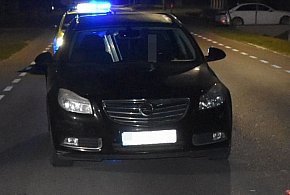 Potrącenie pieszej w Aleksandrowie