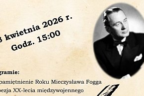 Wieczór poetycko-muzyczny z piosenkami Mieczysława Fogga