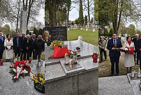 Pamięć o budowniczym Biłgoraja. Lewica uczciła 1 maja i J. Dechnika