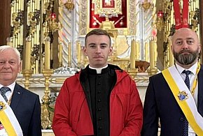 Delegaci z Biłgoraja na Konwencji Rycerzy Kolumba w Licheniu