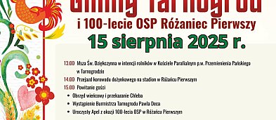 RÓŻANIEC PIERWSZY: Dożynki gminy Tarnogród-287132