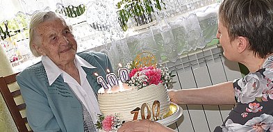 Jubileusz 100-lecia mieszkanki gminy Potok Górny