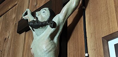 Konserwacja cennego krucyfiksu w Górecku Kościelnym