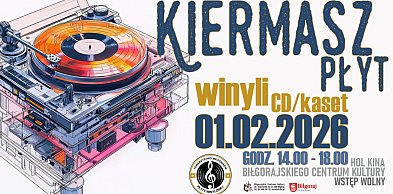 Czar czarnej płyty w Biłgoraju: Wielki Kiermasz Winylowy już 1 lutego!