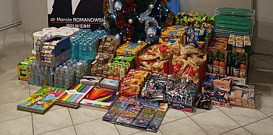 Finał zbiórki w biurze poselskim Marcina Romanowskiego