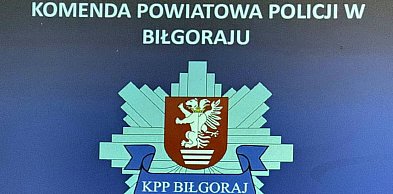 Odprawa w Komendzie Powiatowej Policji w Biłgoraju