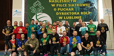 Leśna pasja na siatkarskim parkiecie. Finał turnieju o Puchar Dyrektora RDLP
