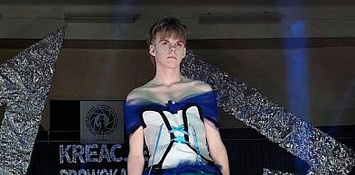 Biłgorajski talent w finale „Kreacji – Prowokacji 2026”. Dominik Durda projektuje