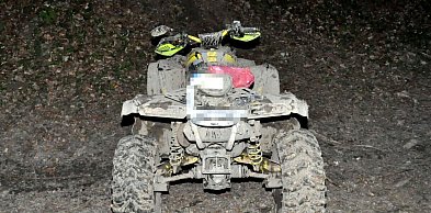 33-latek poszkodowany w wypadku na quadzie