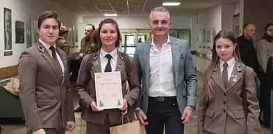 Biłgorajscy leśnicy podbijają Kraków! Kinga Skrok-Wolska na podium