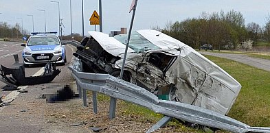 Wypadek z udziałem Mercedesa i Man-a