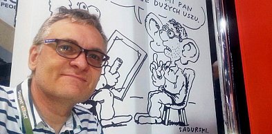 Karykatury na żywo na imprezę. Poznaj sekret Szczepana Sadurskiego