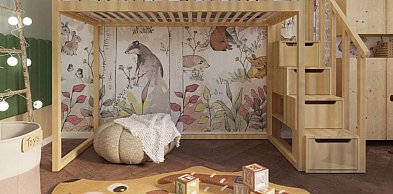 Łóżko domek ze schodkami – czy to najbezpieczniejsze rozwiązanie dla dziecka?