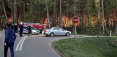 Potężny pożar w okolicach Kozaków. Ogień zmierza w stronę Aleksandrowa