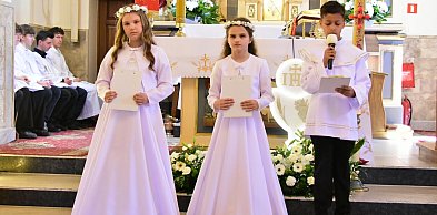 Uroczystości I Komunii Św. Dzieci z Biłgoraja i Soli przyjęły Eucharystię