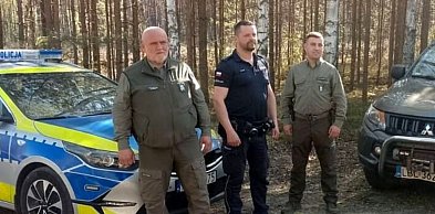 Biłgoraj, bezpieczny maj w lesie: Patrole policjantów i Straży Leśnej