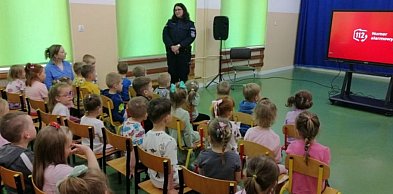 "Misja 112" w przedszkolu w Woli Obszańskiej. Ciekawa inicjatywa Policji