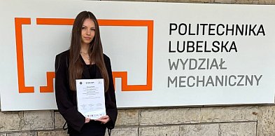 Patrycja Małek na podium w kraju! Wielki sukces uczennicy technikum