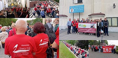 28. Pielgrzymka Krwiodawców. Pątnicy z Biłgoraja na Jasnej Górze