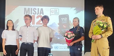 Kolejne spotkanie w ramach kampanii „Misja 112 – jeden numer, tysiąc szans”