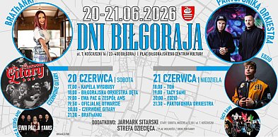 Dni Biłgoraja 2026. Muzyczne gwiazdy, dwa dni koncertów i atrakcje