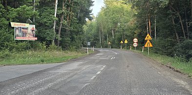 Trwa modernizacja odcinka Trzepietniak – Sigła – Józefów drogi wojewódzkiej nr 853-56170