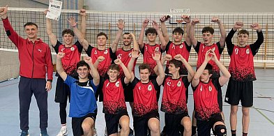 Reprezentacja ZSBiO w Półfinale Wojewódzkiej Licealiady w piłce siatkowej chłopców