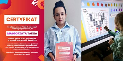 Nauczycielka z Biłgoraja wyróżniona w ogólnopolskim programie EU CodeWeek