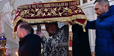 Wielki Piątek we wspólnocie prawosławnej w Biłgoraju (FOTO)