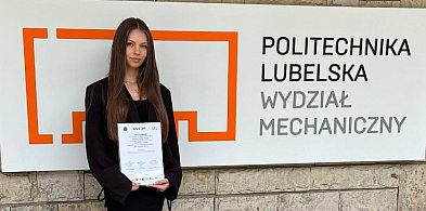 Patrycja Małek na podium w kraju! Wielki sukces uczennicy technikum