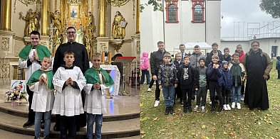 Ministranci z powiatu biłgorajskiego na pielgrzymce w sanktuarium w Krasnobrodzie-56982