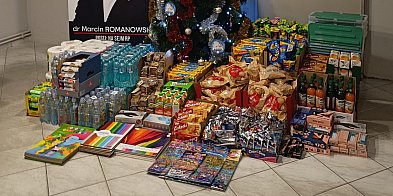 Finał zbiórki w biurze poselskim Marcina Romanowskiego