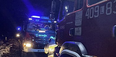 Strażacy gasili płonące jacuzzi w Samsonówce