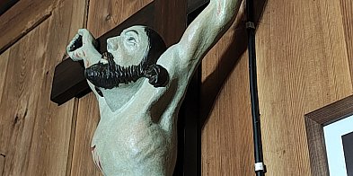 Konserwacja cennego krucyfiksu w Górecku Kościelnym