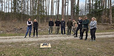 Norweska młodzież z wizytą w Nadleśnictwie Józefów