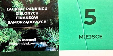 Frampol w krajowej czołówce zielonych samorządów