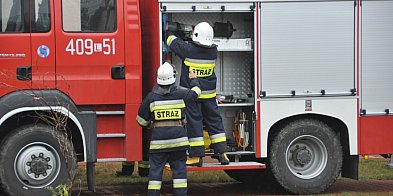Pożar lasu w Osuchach. Akcja z powietrza