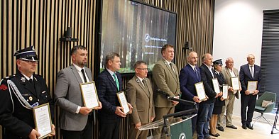 Pożar w Puszczy Solskiej - podziękowania od LP