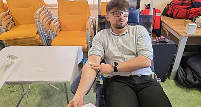 Relacja z terenowej akcji poboru krwi w Starostwie Powiatowym-60226